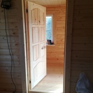 Фото готовых работ - Баня из проф. бруса камерной сушки 6х6 м. (Б-8)