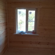 Фото готовых работ - Баня из проф. бруса камерной сушки 6х6 м. (Б-8)