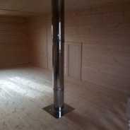 Фото готовых работ - Каркасно-щитовой дом 6.0 х 7.5 м