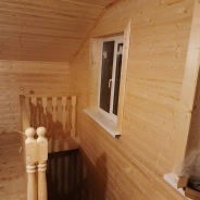 Фото готовых работ - Каркасно-щитовой дом 6х8 м. (К-12)