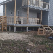 Фото готовых работ - Каркасно-щитовой дом 9х9 м. (К-80)