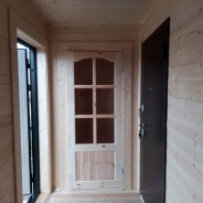 Фото готовых работ - Каркасно-щитовой дом 7.5 х 6.0 м.