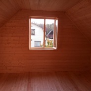 Фото готовых работ - Каркасно-щитовой дом 7.5 х 6.0 м.