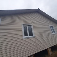 Фото готовых работ - Каркасно-щитовой дом 8.0 х 11.0 м