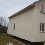 Фото готовых работ - Каркасно-щитовой дом 6х9 м. (К-144)
