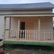 Фото готовых работ - Каркасно-щитовой дом 6х9 м. (К-144)