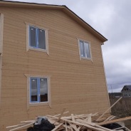 Фото готовых работ - Каркасно-щитовой дом 9х9 м. (К-123)