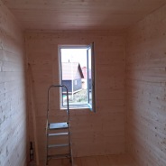 Фото готовых работ - Каркасно-щитовой дом 9х9 м. (К-123)