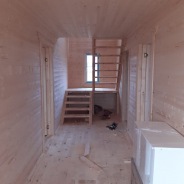 Фото готовых работ - Каркасно-щитовой дом 9х9 м. (К-123)