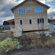 Фото готовых работ - Каркасно-щитовой дом 7х10,5 м (К-40)