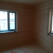 Фото готовых работ - Каркасно-щитовой дом 9,5х10,5 м (К-121)