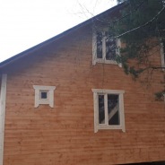 Фото готовых работ - Каркасно-щитовой дом 6х8 м (К-12)