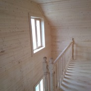 Фото готовых работ - Каркасно-щитовой дом 6.0 х 8.0 м (К-12)