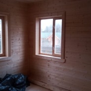 Фото готовых работ - Каркасно-щитовой дом 7.0 х 10.5 м