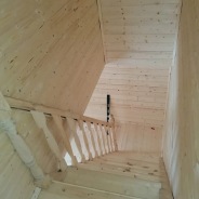 Фото готовых работ - Дом из проф.бруса камерной сушки 6х6 м.