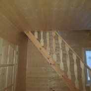 Фото готовых работ - Каркасно-щитовой дом 6х8 м. (К-12)