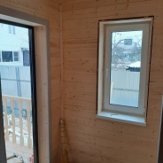 Фото готовых работ - Каркасно-щитовой дом 6х7 м (К-102)