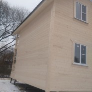Фото готовых работ - Каркасно-щитовой дом 6.0 х 7.5 м
