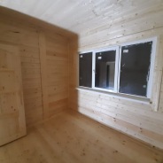 Фото готовых работ - Дом из проф. бруса камерной сушки 9.0 х 7.0 м (Д-15)