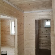 Фото готовых работ - Каркасно-щитовой дом 6.0 х 8.0 м.