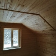 Фото готовых работ - Каркасно-щитовой дом 6.0 х 8.0 м.