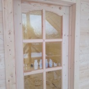 Фото готовых работ - Каркасно-щитовой дом 6.0 х 6.0 м с мансардой