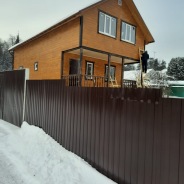 Фото готовых работ - Каркасно-щитовой дом 6х12 м.