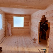 Фото готовых работ - Дом 7х9 м. из бруса камерной сушки