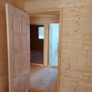 Фото готовых работ - Дом 7х9 м. из бруса камерной сушки