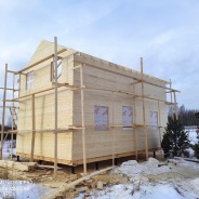 Фото готовых работ - Каркасно-щитовой дом 6х9 м (Проект К-144)