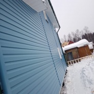 Фото готовых работ - Каркасный дом 10,5 х 7,5 м