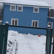 Фото готовых работ - Каркасный дом 10,5 х 7,5 м