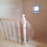 Фото готовых работ - Каркасный дом 6,0 х 8,0 м.