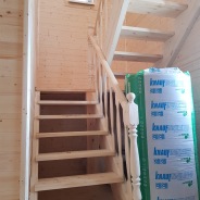 Фото готовых работ - Каркасный дом 6,0 х 8,0 м.