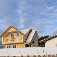 Фото готовых работ - Каркасный дом 6х6 м.