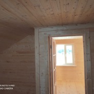 Фото готовых работ - Каркасно-щитовой дом 6х8 м.