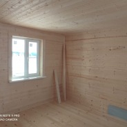 Фото готовых работ - Каркасно-щитовой дом 6х8 м.