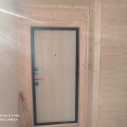 Фото готовых работ - Каркасно-щитовой дом 6х8 м.