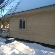 Фото готовых работ - Каркасный дом 6,0 х 8,0 м.