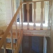 Фото готовых работ - Каркасный дом 8х12 м.