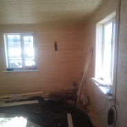 Фото готовых работ - Каркасная баня 6×6 м.