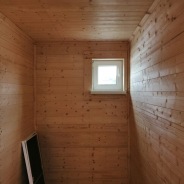Фото готовых работ - Каркасный дом 6×8 м. + терраса 2,5×4 м.