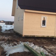 Фото готовых работ - Каркасный дом 7,5х7,5 м (К-7)