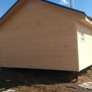 Фото готовых работ - Каркасная баня 6х6 м.