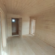 Фото готовых работ - Каркасный дом 6×8 м.