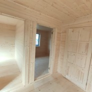 Фото готовых работ - Каркасный дом 6×8 м.