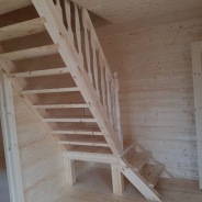 Фото готовых работ - Каркасный дом 6х6 м.