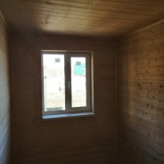 Фото готовых работ - Одноэтажный каркасный дом 6×8 м