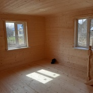 Фото готовых работ - Каркасный дом 7×8 м.