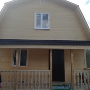 Фото готовых работ - Каркасный дом 6х7,5 м с мансардой (К-2)